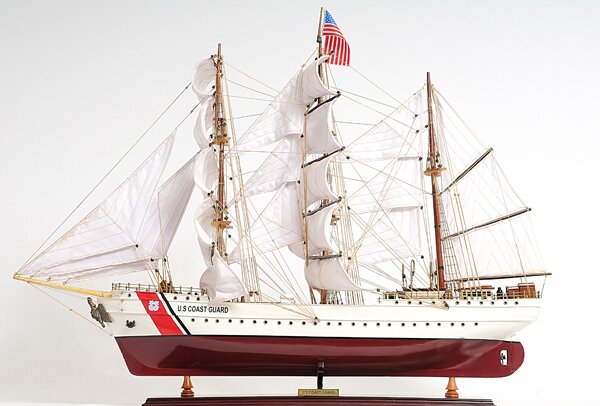 Us. Coast Guard Eagle E.E. Sailing Model Ship